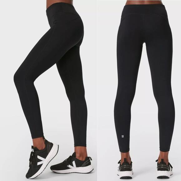 Sweaty Betty Gary Yoga Track Pants XXS + All Day Contour Gym Leggings XS - Picture 4 of 12